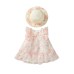 Floral sleeveless dress children's clothing