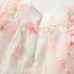 Floral sleeveless dress children's clothing