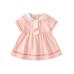 Collar short sleeved dress
