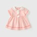 Collar short sleeved dress
