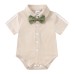 Gentleman's tie and strap two-piece set