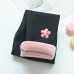 Girls' leggings with thickened fleece