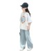 Girls' Casual Short Sleeve Top for Kids, Stylish and Trendy Mid to Large Size Girls' Casual Short Sleeve Top for Kids, Stylish and Trendy Mid to Large Size