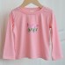 Girls' long sleeved T-shirt base shirt