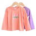 Girls' long sleeved T-shirt base shirt