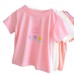 Girls' short sleeved t-shirt