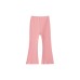 Children's Flared Pants Summer New Style Children's Slightly Flared Pants Girl Ice Silk Ribbed Elastic Fashionable Outer Wear Leggings