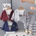 Children's casual hooded long sleeved three piece set for baby boys Children's casual hooded long sleeved three piece set for baby boys