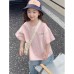 Girls' Short Sleeve Top Style Children's T-Shirt