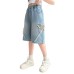 Girls' cropped pants summer thin style