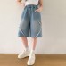 Girls' cropped pants summer thin style