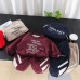 Children's casual letter long sleeved two-piece suit