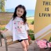 Girls' Cartoon Short Sleeve T-Shirt Children's Top Baby 