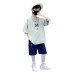 Kids Boy T-Shirt Short Sleeve Cool Casual Loose Fit Top