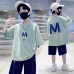 Kids Boy T-Shirt Short Sleeve Cool Casual Loose Fit Top
