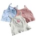 Cute Girls' Summer Strap Top with Bow, Versatile Crop Top for Kids, Stylish Inner Layer Clothing
