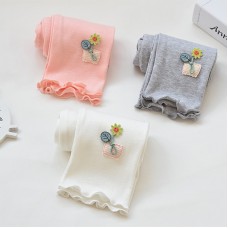 Girls' leggings thin cut