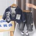 Long sleeved shirt three piece set for spring and autumn styles Long sleeved shirt three piece set for spring and autumn styles