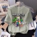Genius Whale Kids T-Shirt Summer Boy Trendy Printed Short Sleeve Inner Wear Baby Toddler Stylish Layering Top