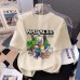 Genius Whale Kids T-Shirt Summer Boy Trendy Printed Short Sleeve Inner Wear Baby Toddler Stylish Layering Top