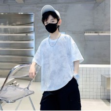 Cotton Boy's Short Sleeve T-Shirt Cartoon PrintBaby Half Sleeve Cute Children's Clothing Summer New Style