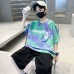 Cotton KidsShort Sleeve T-Shirt Summer New Style Children's Baby Half Sleeve Tie-Dye Round Neck Top for Middle and Older Kids Ins Cotton KidsShort Sleeve T-Shirt Summer New Style Children's Baby Half Sleeve Tie-Dye Round Neck Top for Middle and Older Kids Ins