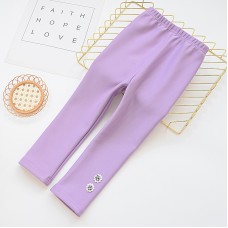 Girls' fleece leggings