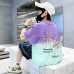 Genius Whale Boys' Short Sleeve T-Shirt New Style Mid to Large Kids Summer Cool Trendy Starry Pattern Casual Top T-Shirt