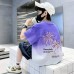 Genius Whale Boys' Short Sleeve T-Shirt New Style Mid to Large Kids Summer Cool Trendy Starry Pattern Casual Top T-Shirt