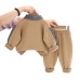 Collar long sleeved two-piece set for children in spring and autumn