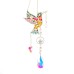 Hummingbird Crystal Sunshine Catcher Courtyard Wind Chime Mesh Leaf Pendant Hummingbird Crystal Sunshine Catcher Courtyard Wind Chime Mesh Leaf Pendant