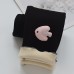 Girls' plush leggings thickened