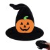 Halloween Witch Hat Hair Clip, Pumpkin Headwear for Party Cosplay, Fun and Quirky Hair Accessories