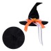 Halloween Witch Hat Hair Clip, Pumpkin Headwear for Party Cosplay, Fun and Quirky Hair Accessories