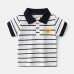 Children's Printed Polo Shirt Summer Cartoon Unisex Short Sleeve Top Baby Polo Shirt Trendy for Toddlers and Kids