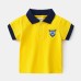 Children's Printed Polo Shirt Summer Cartoon Unisex Short Sleeve Top Baby Polo Shirt Trendy for Toddlers and Kids