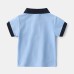 Children's Printed Polo Shirt Summer Cartoon Unisex Short Sleeve Top Baby Polo Shirt Trendy for Toddlers and Kids