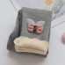 Girls' leggings with thickened fleece