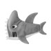 Cartoon Funny Shark Plush Headpiece for Parties, Performances, and Photo Props
