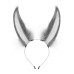 Handmade Plush Realistic Rabbit Ears Cosplay Animal Ears Headband Accessory for Live Streaming and Performance