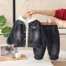 Cowboy long sleeved three piece set for infants and children Cowboy long sleeved three piece set for infants and children
