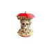 Halloween Resin Skull Apple Mini Statue Home Desktop Decoration Craft Ornament