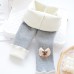 Girls' cotton thick leggings