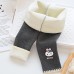 Girls' cotton thick leggings