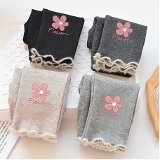 Girls' leggings thin cut