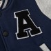 Loose Fleece Baseball Jacket for Boys Warm Outerwear