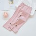 Girls' bell bottoms in spring and autumn