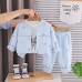 Children's casual long sleeved three piece set