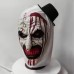 Horror Terrifier 3 Art The Clown Mask Cosplay Joker Killer Demon Skull Latex Helmet Halloween Carnival Purim Party Costume Props