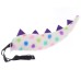 Halloween Green Dinosaur Tail Cosplay Monster Sulley Tail Adjustable Children's Performance Stage Prop